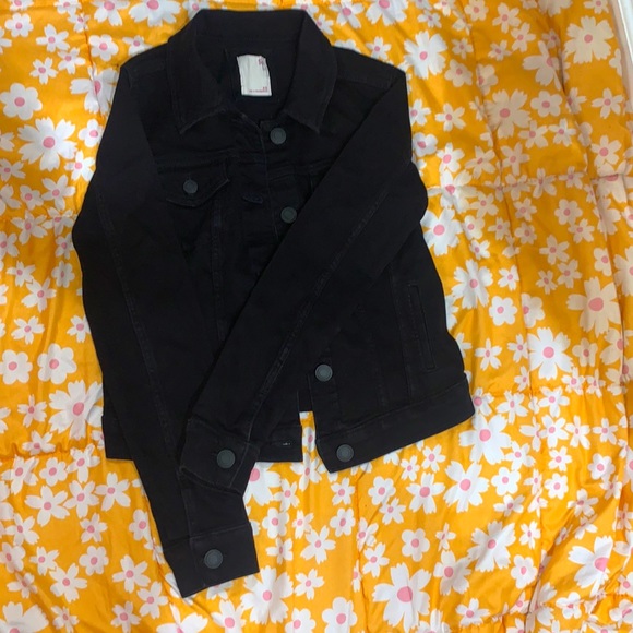 Brand is So, size XS, black denim jacket - Picture 1 of 2